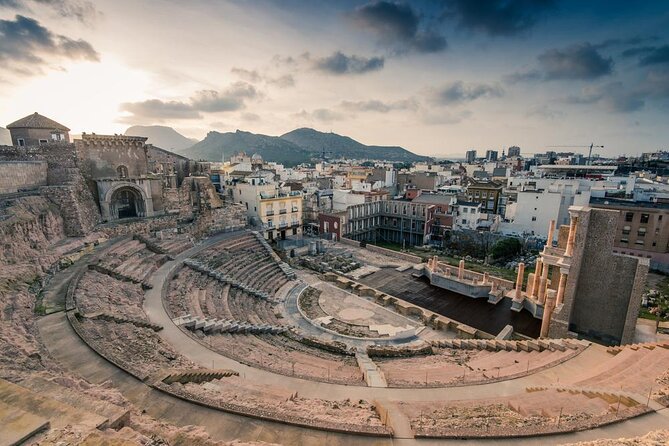 3 Tapas Cartagena walking tour - The Roman Theater from the park