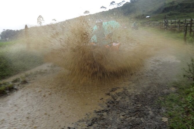 ATV | Medellín: the REAL 4x4 Quad Tour - Getting comfortable on a real 4x4 quad