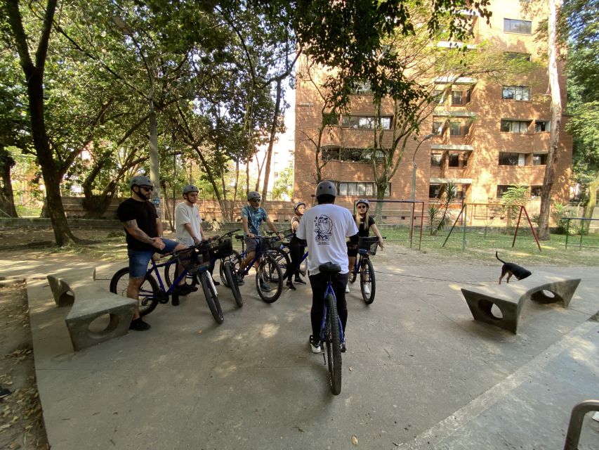 Bike Tour Medellin with Snacks and Local Beer - Conquistadores and the Medellín River parks