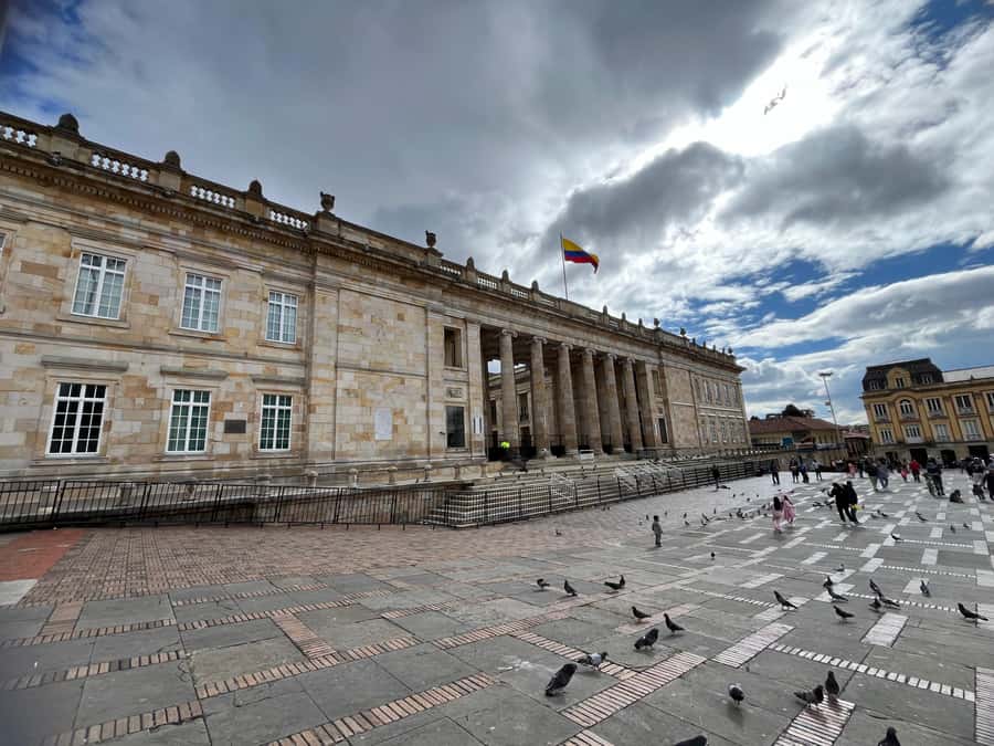 BOGOTA: City Tour, Monserrate, Gold Museum, Botero Museum, Plaza Bolívar - Plaza Bolívar puts politics and faith side by side