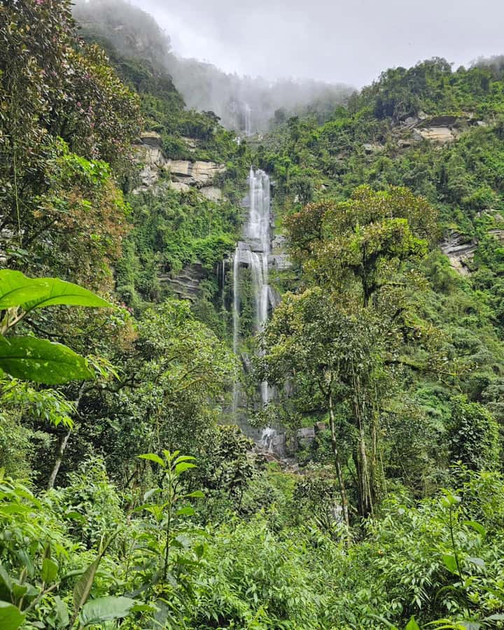 Bogota: Hike to La Chorrera Waterfall, El Chiflón and Guadalupe Hill - Guadalupe Hill and the final view of Bogotá