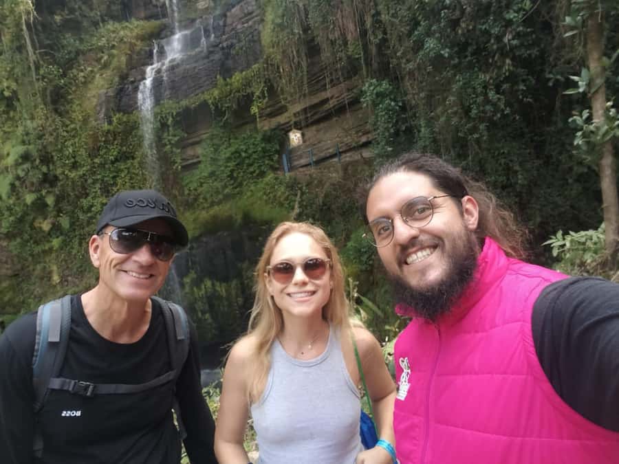 Bogota: La Chorrera Waterfall Guided Hike and Guadalupe Hill - Reaching the 590-meter La Chorrera Waterfall