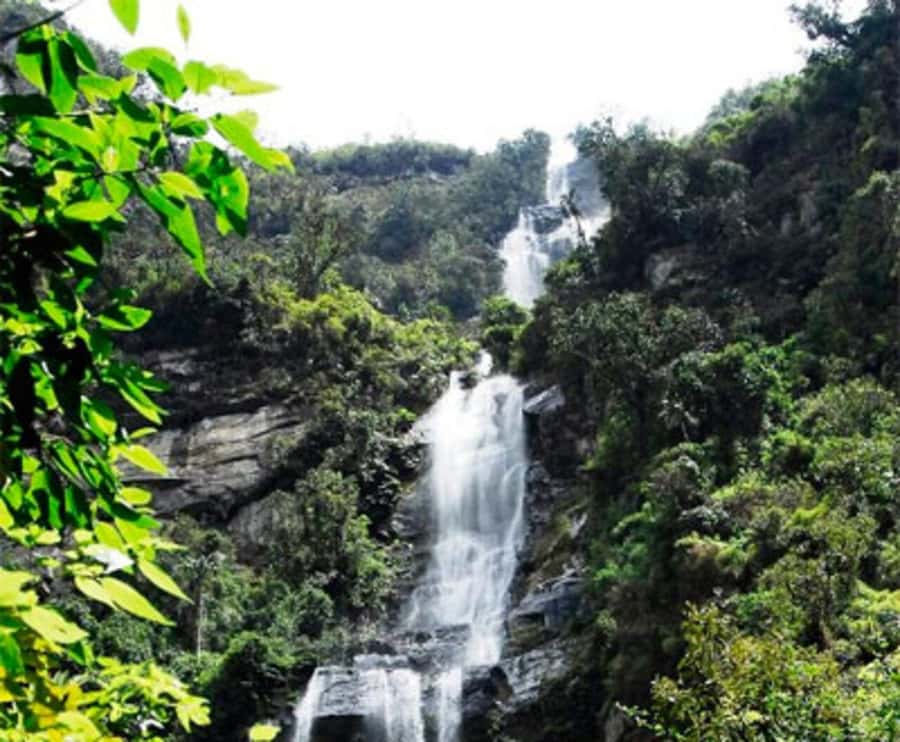 Bogota: La Chorrera Waterfall Guided Hike and Guadalupe Hill - The trail to El Chiflón