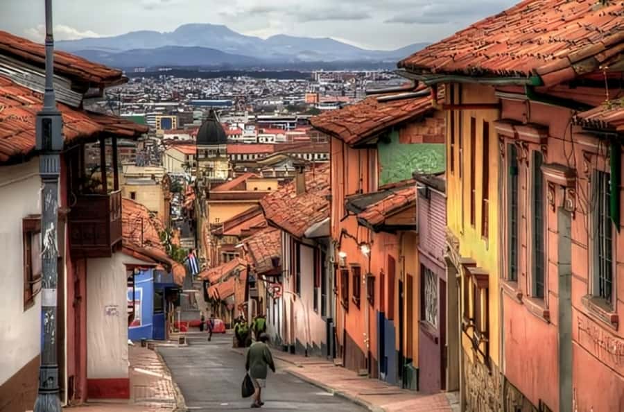 Bogota : Must-See Sites Walking Tour With a Guide - Sampling fruit at a local market