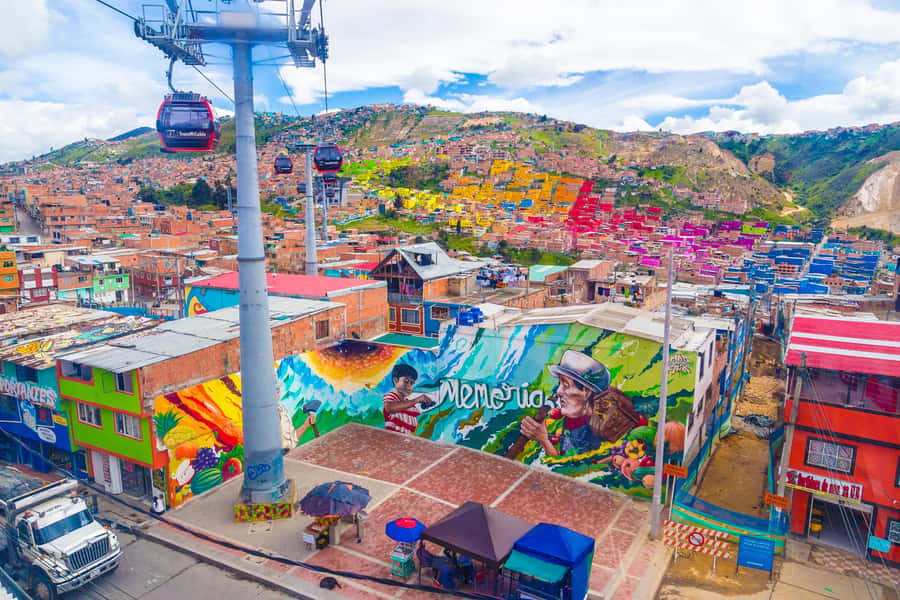 Bogotá´s Barrios: El Paraíso Favela Tour with Cable Car - Starting at the Gold Museum or your hotel