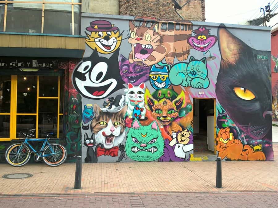 Bogotá Street Art and Graffiti Tour 3 Hrs - When Businesses Give Graffiti a Green Light