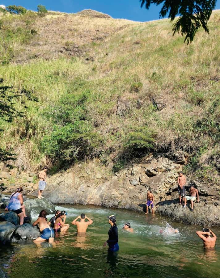 Cali: Cali River Waterfall and Great River Pools Tour - From hotel pickup to the botanical garden