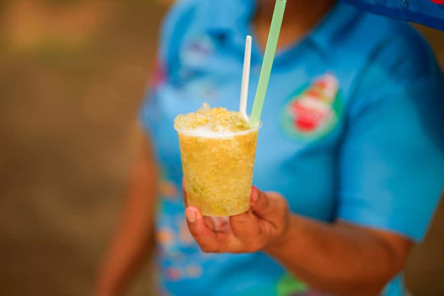 Cali: City Tour - A typical Cali drink on the Boulevard del Rio