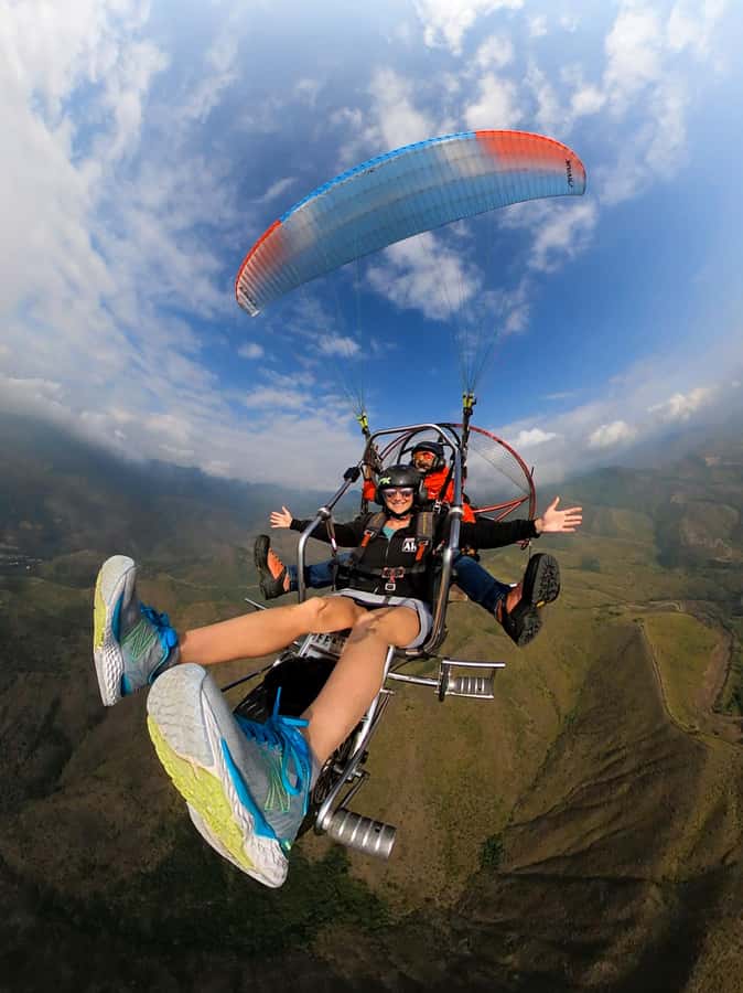 Cali: Paratrike Flight - Paragliding - Starting in San Antonio or central Cali