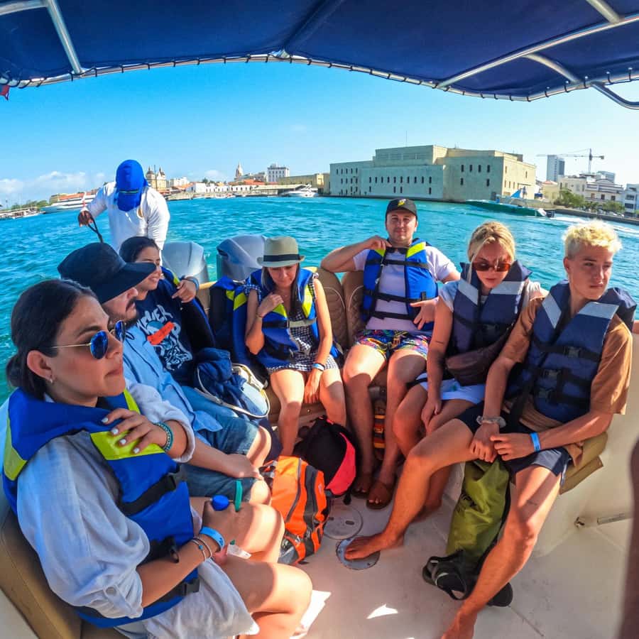 Cartagena: 5 Island Boat Tour with Night Bioluminescent Stop - Isla Grande for coral and snorkeling