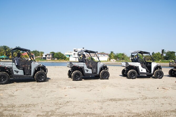 Cartagena ATV Buggy and Horseback riding Beach and Barrio Tour - Driving the beach in La Boquilla