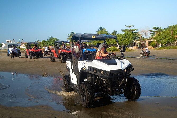 Cartagena ATV Buggy and Horseback riding Beach and Barrio Tour - Horseback riding beside the coast