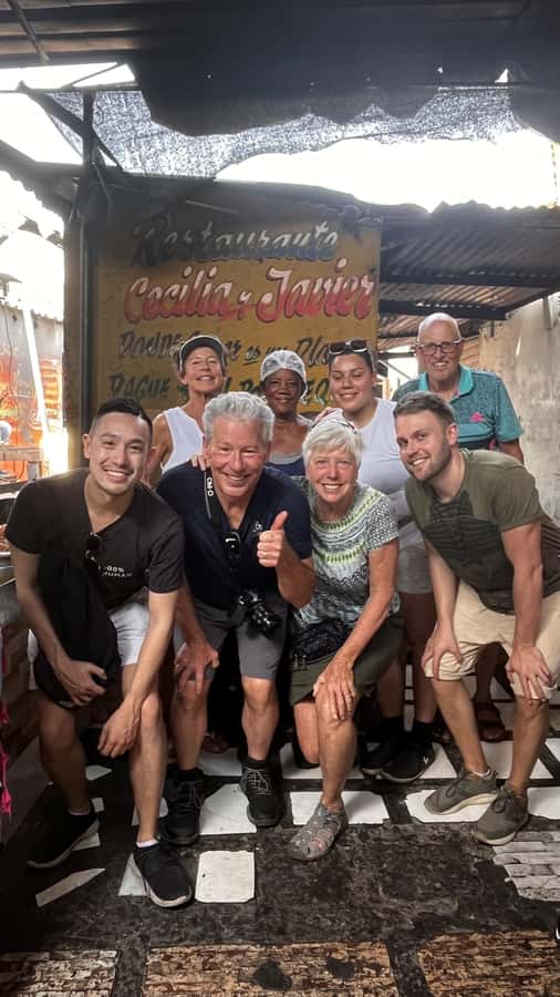 CARTAGENA: BIKE RIDE WITH LUNCH AT BOURDAIN'S FAVORITE SPOT - Bazurto Market and the Bourdain connection