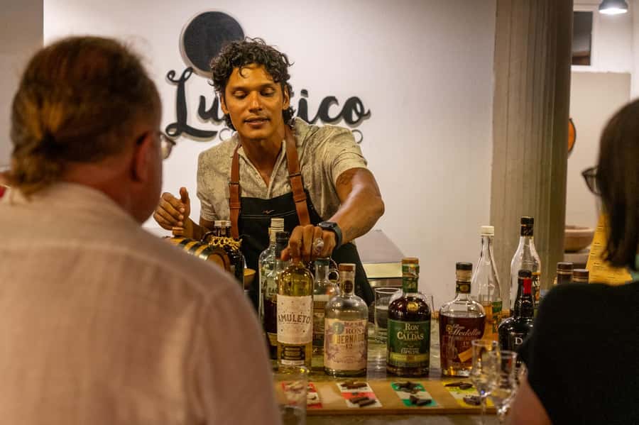 Cartagena: Boutique Rum and Chocolate Tasting at Lunático - Timing, language, and cancellation details