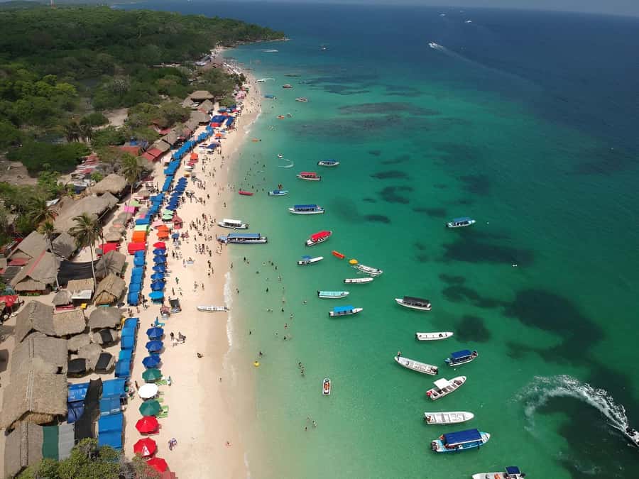 Cartagena: Daytour Aviary and Playa blanca, Barú by bus! - The bus transfer from birds to beach