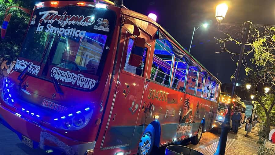 Cartagena: Funny PartyBus with dance floor and good music! - Free nightclub entry and the choice at the end