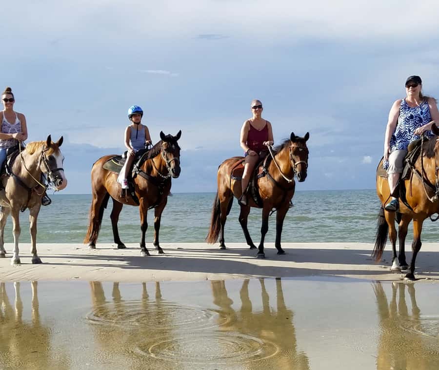 Cartagena: Horseback Riding on the Beach at Sunset - The 1.5-Hour Beach Route