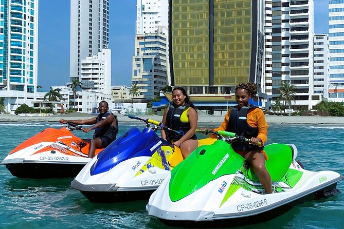 Cartagena Jetski Rental – 30 or 60 minutes - From Cra. 3 to the Cartagena Bay
