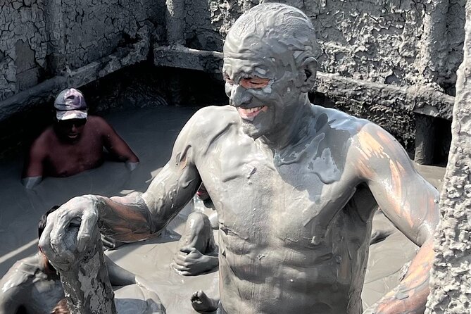 Cartagena Mud Volcano Tour — VIP Exclusive Crowd-Free Access! - A cold drink after the mud