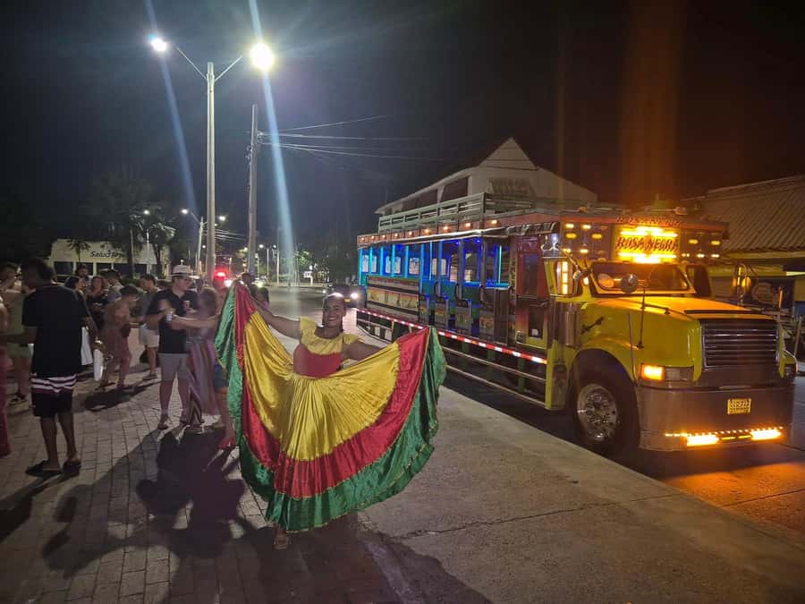 Cartagena: Night party in authentic Colombian chiva with entertainer - Bringing your own bottle without ignoring local rules