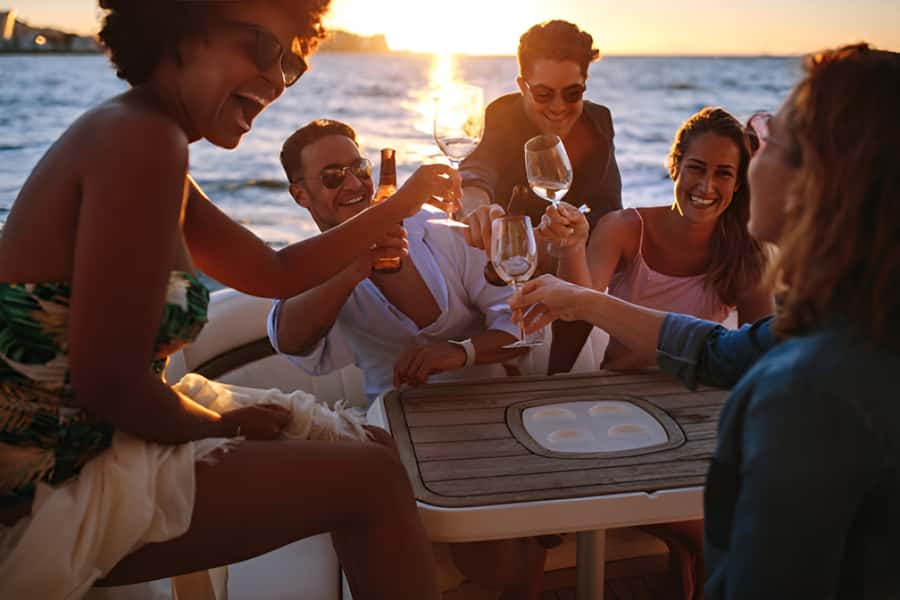 Cartagena: Party Boat to Cholon Beach with 2 Drinks & Lunch - What kind of day is Cholon Beach?