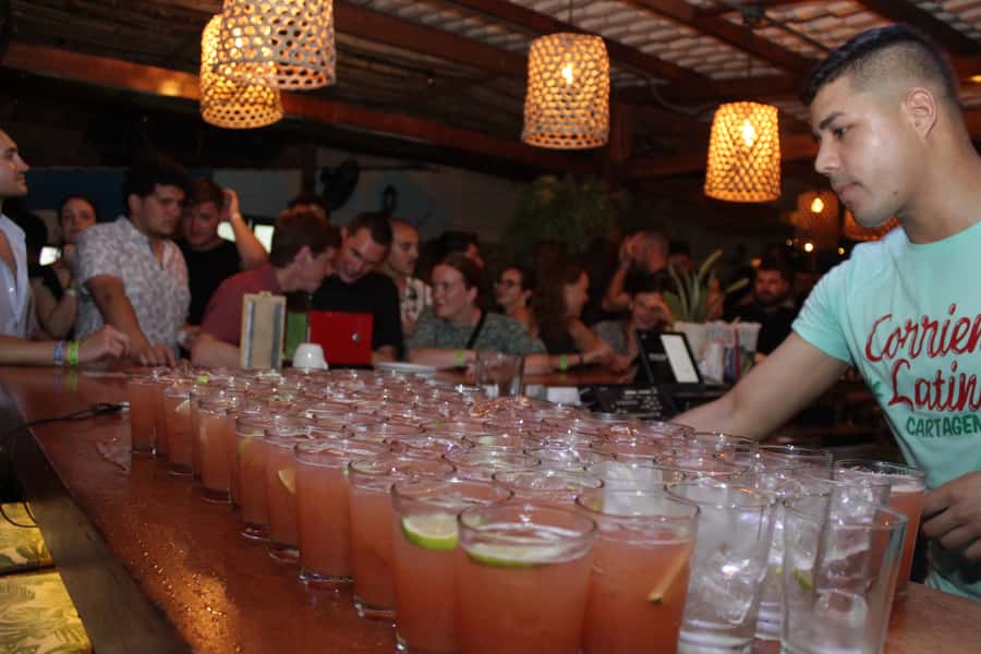 Cartagena: Pub Crawl with Dancing Lessons and Free Shots - Key points at a glance