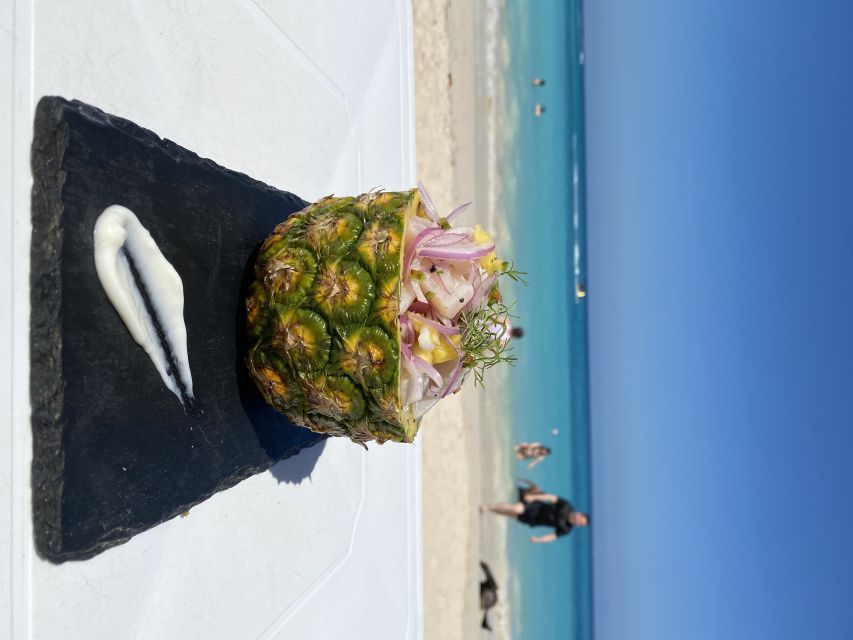 Cartagena: Rosario Islands Day Tour with Snorkel & Lunch - Food, drinks, sellers, and the practical beach details