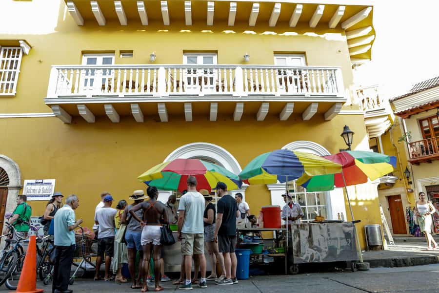 Cartagena: Street Food Walking Tour - Plantain, fruit, ceviche, and street food