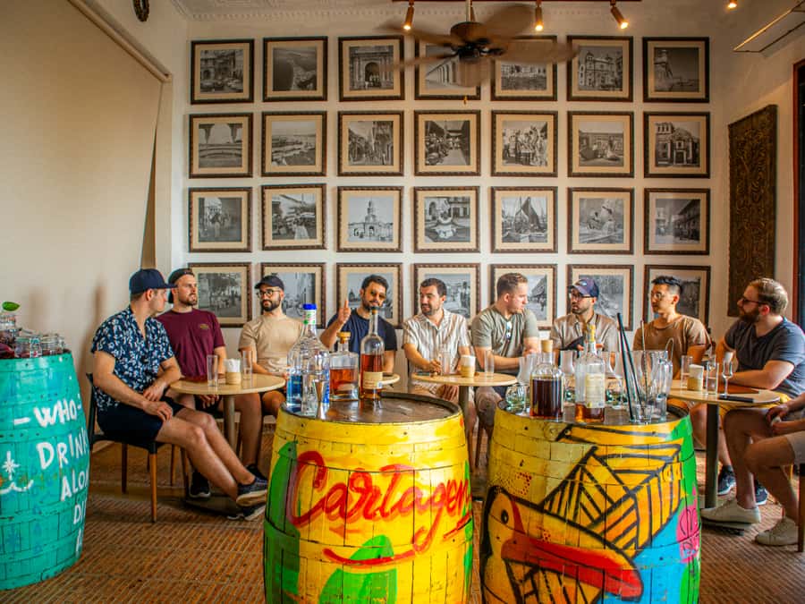 Cartagena: The Legendary Colombian Rum and Chocolate Tasting - A private tasting at El Arsenal: The Rum Box