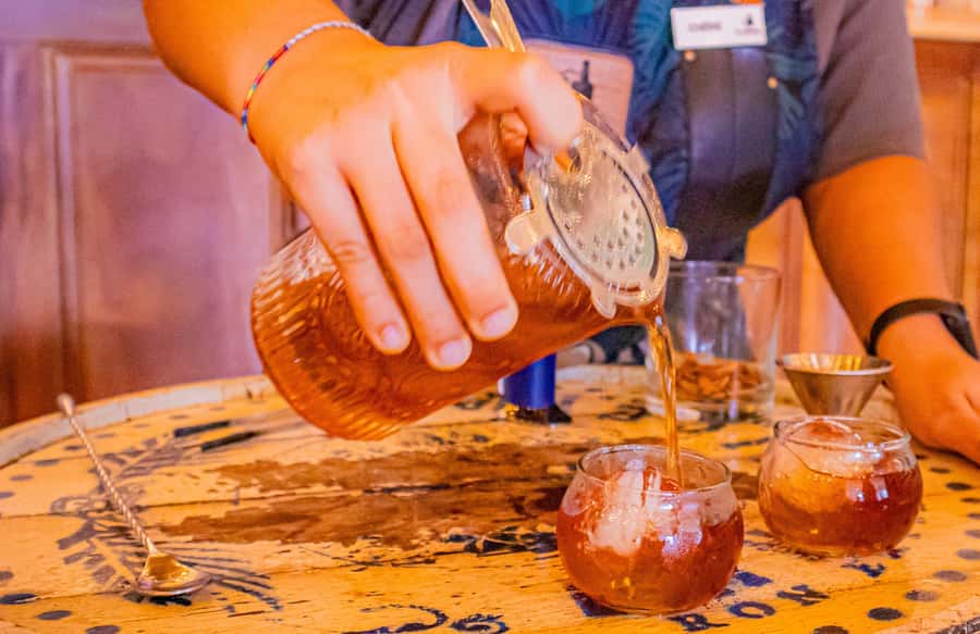 Cartagena: The Legendary Colombian Rum and Chocolate Tasting - One rum becomes a cinnamon-spiced cocktail