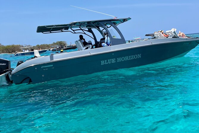 Cholon The party island, with DJ on board - The return to Cartagena may need extra planning