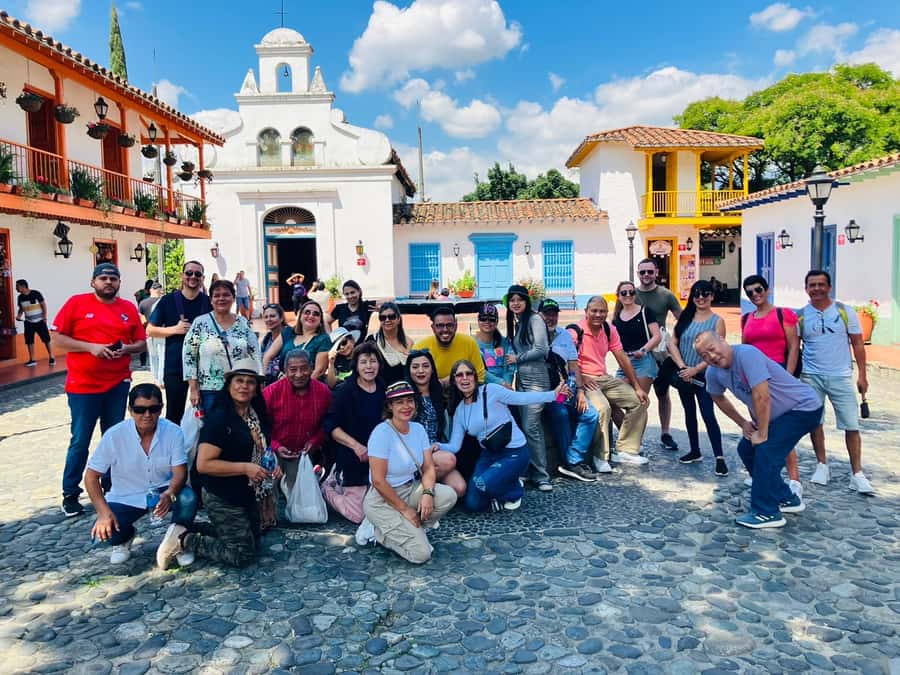 City Tour Medellin with a Chiva or a thematic van - Barefoot Park: a short sensory stop in the city center
