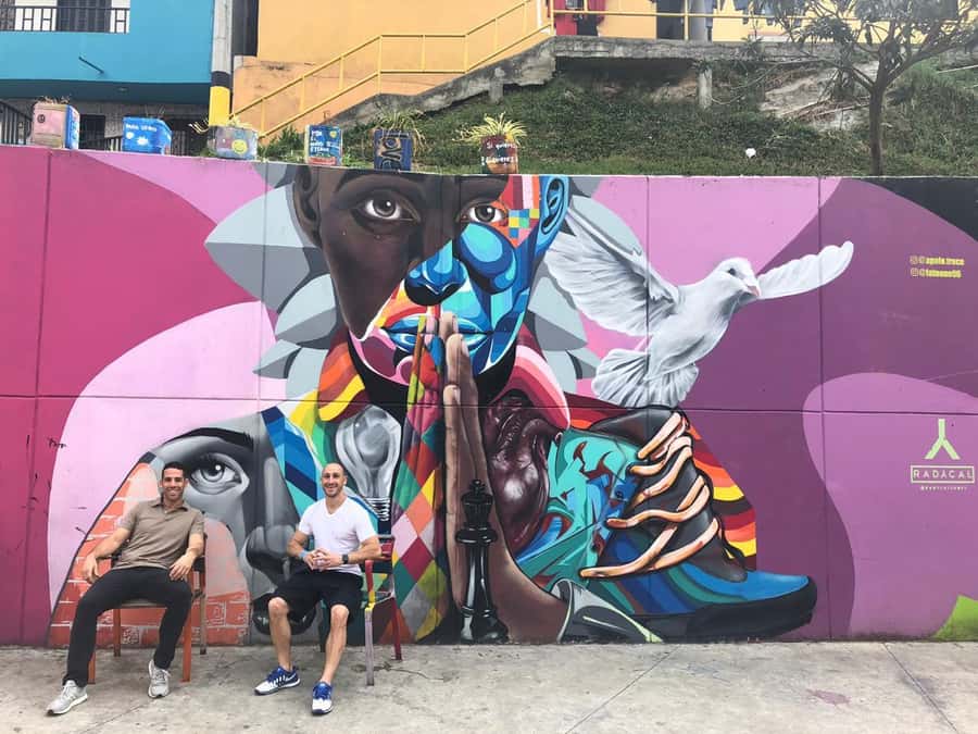 Comuna 13 Neighborhood & Street Art Private Tour - Leaving El Poblado in a private car