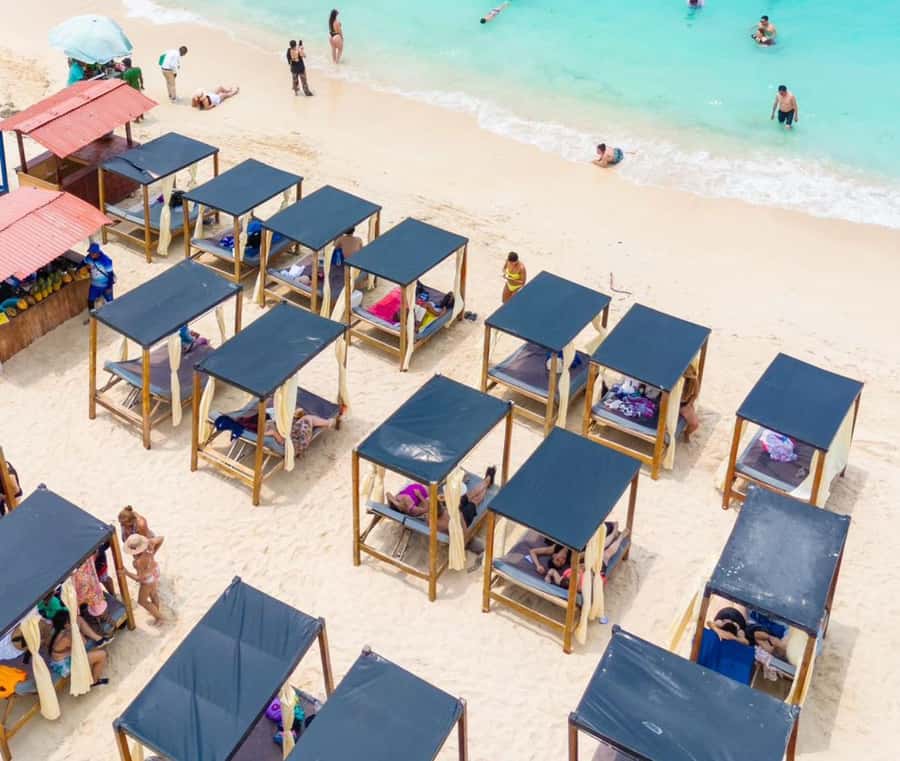 Daytour to Playa Tranquila VIP with Parasols, Lunch by bus! - A Beach Day That Starts With Cartagena Traffic