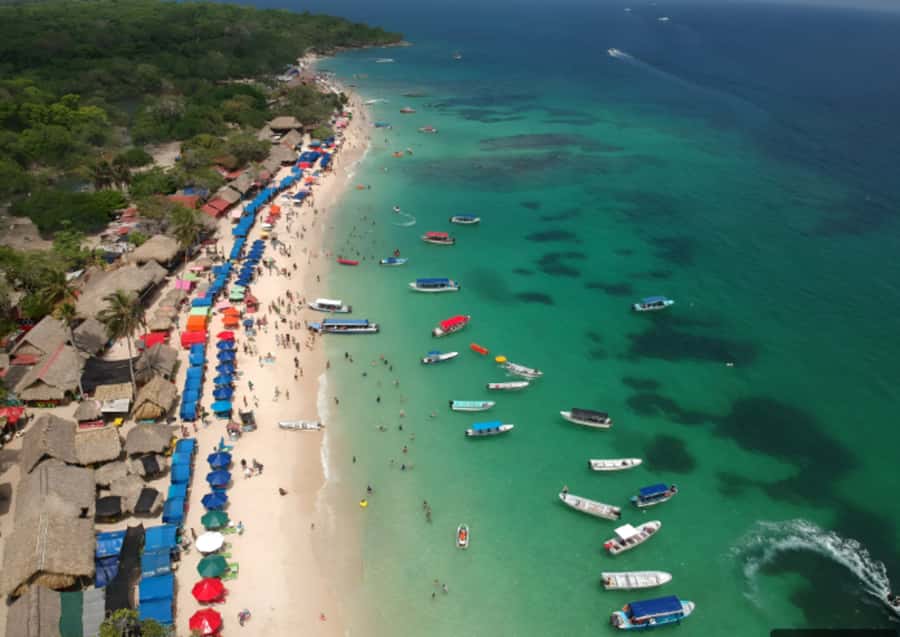 Daytour to Playa Tranquila VIP with Parasols, Lunch by bus! - The Short Speedboat Transfer