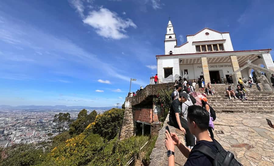 Discover Bogota-city tour and the Salt Cathedral in one day - Monserrate: Bogotá from more than 3,000 meters