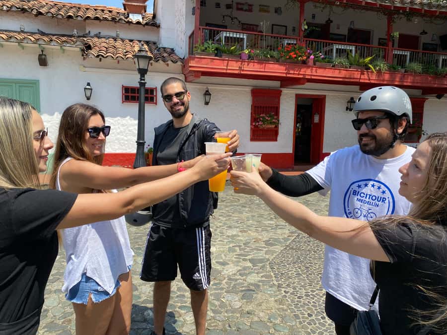 E-Bike City Tour Medellin with Local beer and Snacks - Conquistadores and the Medellin River Parks