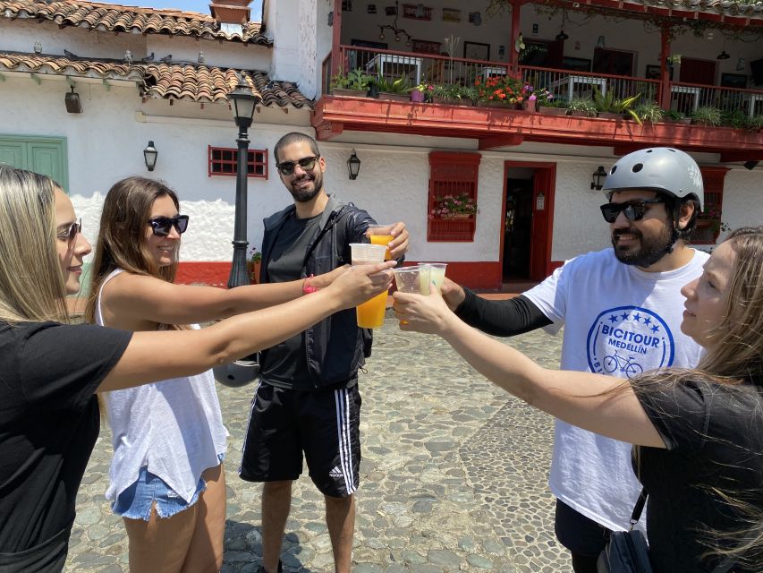 E-Bike City Tour Medellin with Local beer and Snacks - The unlisted final guided stop