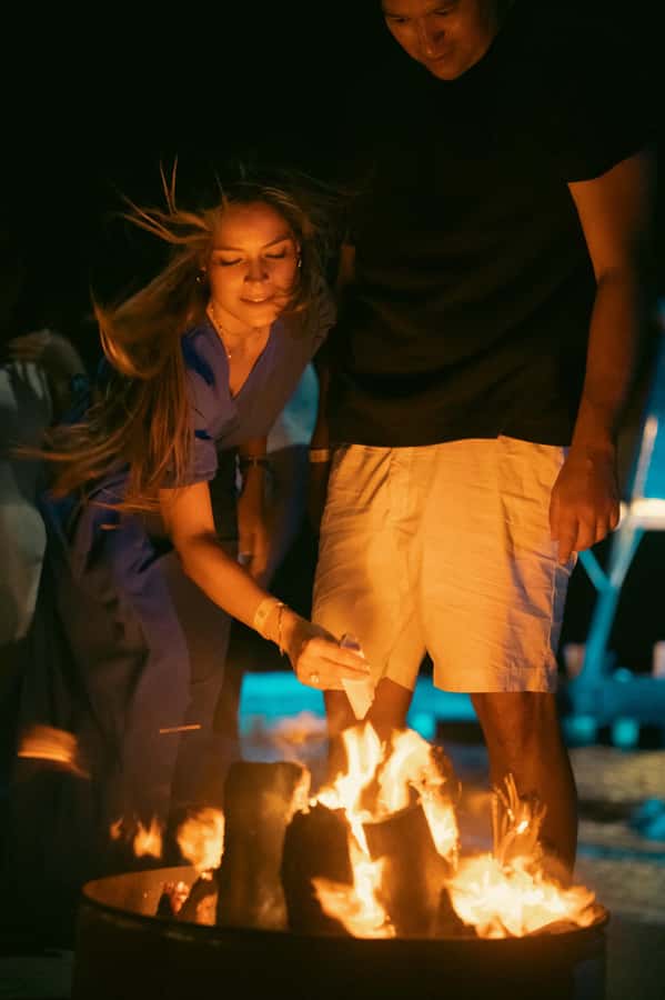 Fenix Beach Island Dinner - Music, romance, and group atmosphere