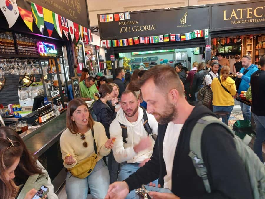 Free Walking Tour Bogotá: Arte, Historia y Café - La Concordia Market and Colombia’s unusual fruit
