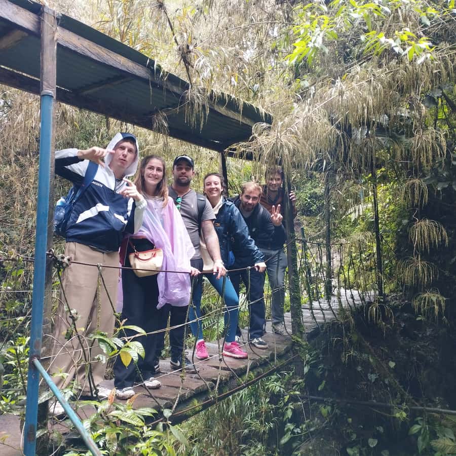 From Bogota: La Chorrera Waterfall Guided Hike - The waterfall and the views