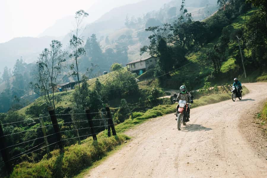 From Bogota: Mountains & Valleys Off-Road Motorcycle Tour - Lunch at La Cocina de V in Choachí