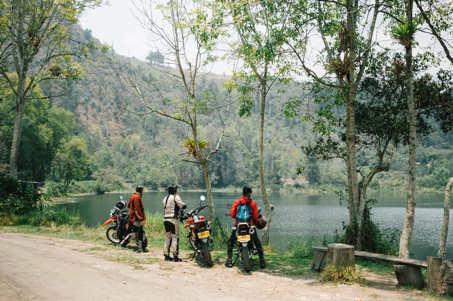 From Bogota: Mountains & Valleys Off-Road Motorcycle Tour - Guides, radios, and group size