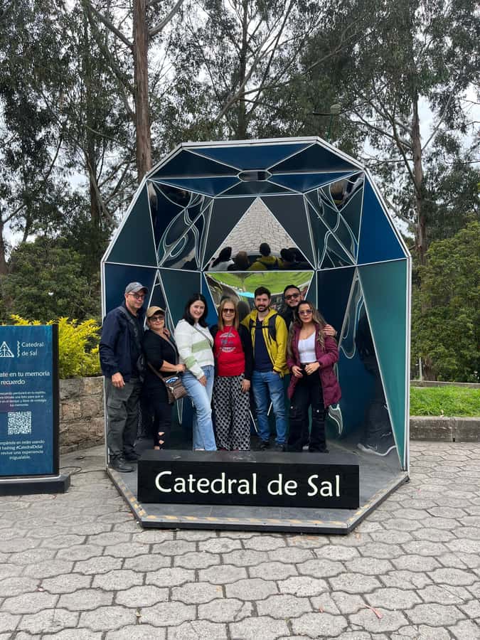 FROM BOGOTA: Salt Cathedral and Andrés Carne de Res (Chía) Tour - Entering the Salt Cathedral in Zipaquirá