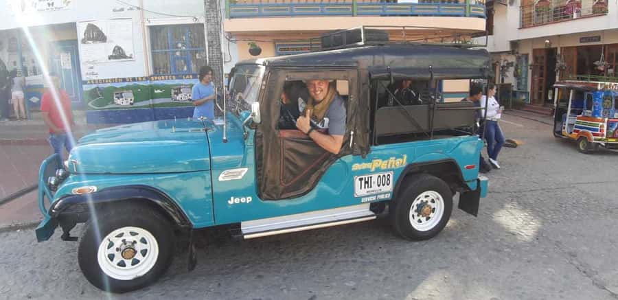 From Medellin: Day Trip to a Jardin Coffee Plantation - Riding the cable car to the mountaintop