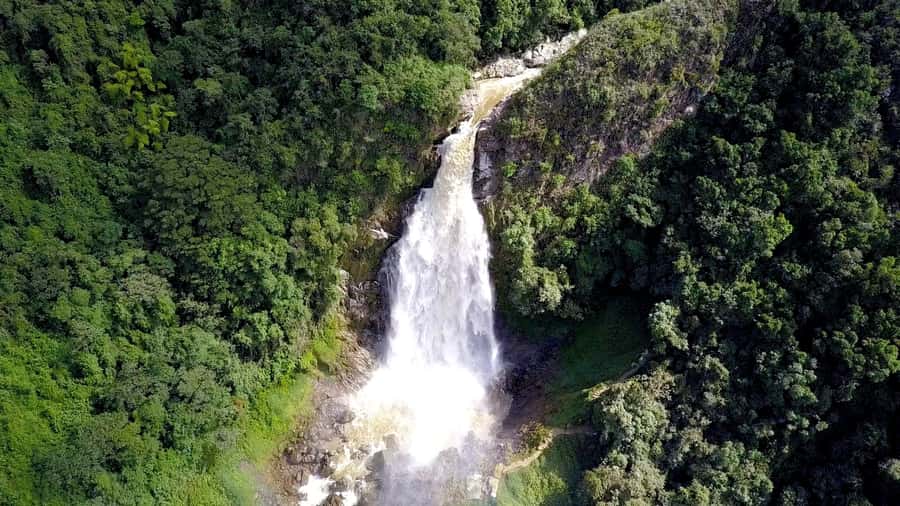 From Medellin: Epic Zipline and Giant Waterfall - From Medellín to the La Ceja reserve