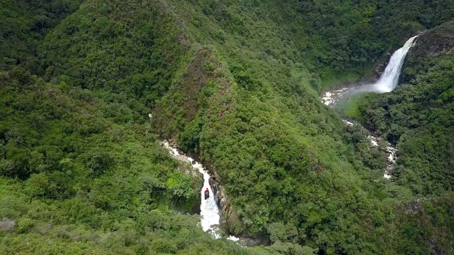 From Medellin: Epic Zipline and Giant Waterfall - Lunch, hammocks, and time to slow down