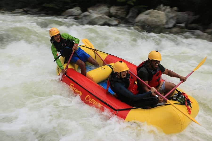 From Medellín: Paragliding and Rafting Combo Tour - Three hours on the Class IV Calderas River