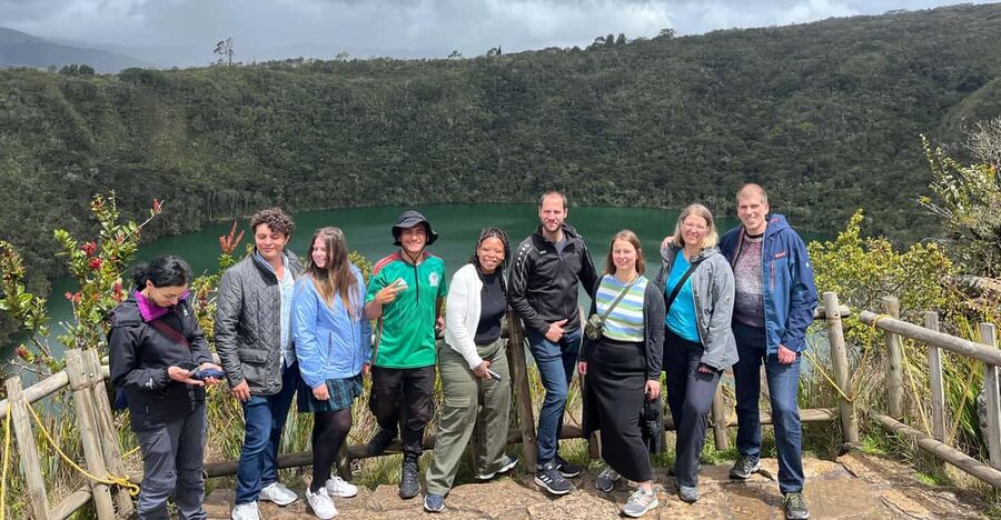 Guatavita: Tour to Guatavita Lagoon, the Village and Casa Loca - Guatavita village, white walls and a calm main square