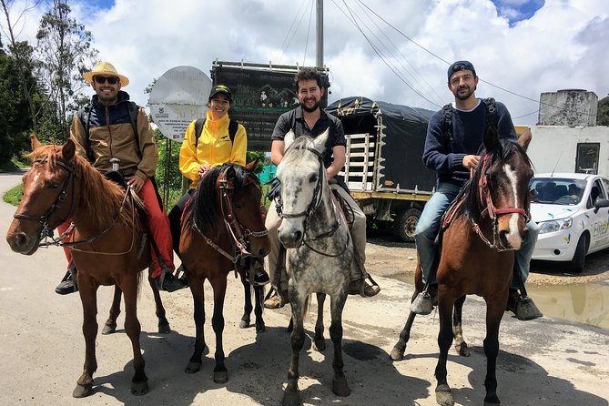 Horseback Riding from Guadalupe to Monserrate Private Day-Tour - Monserrate’s cathedral and the reward at the top